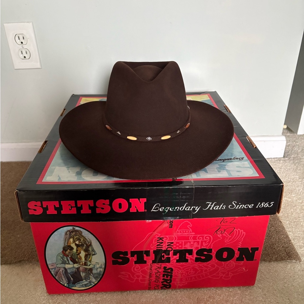 Stetson 4X Beaver Chocolate Brown cowboy Hat